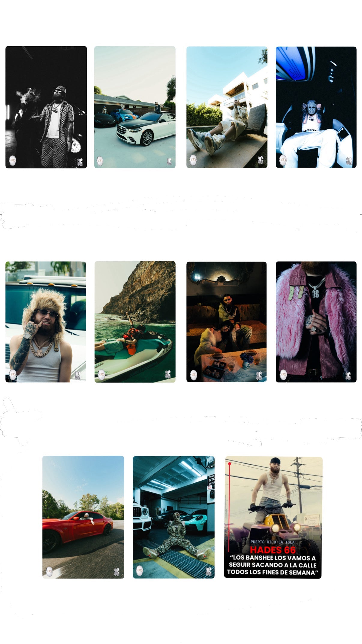 YG x 66 SIGNED ALBUM POSTERS