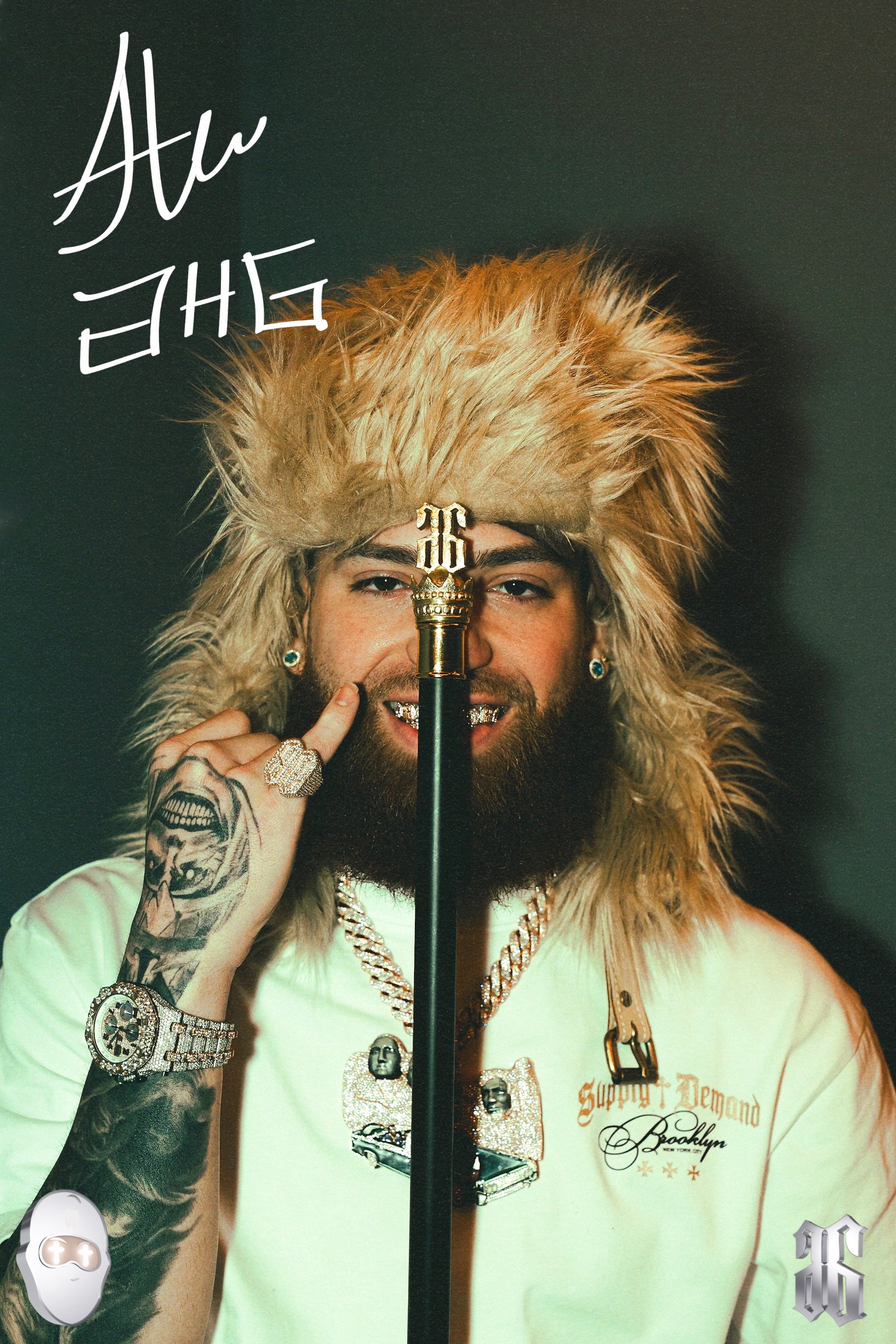 ALICANTE PORTRAIT SIGNED POSTER
